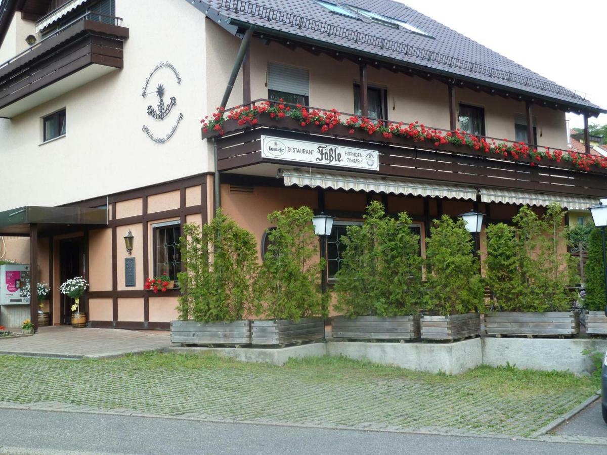 Gaestehaus Faessle Weinstadt Exteriér fotografie